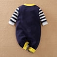 thumbnail image 4 of 0-18M Infant Toddler Baby Boy Girls Long Sleeve Romper Animals Cartoons Bodysuit Clothes One-piece Outfit, 4 of 10