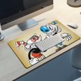 thumbnail image 5 of Cuphead Mugman Game Mouse Pad Extended Gaming No-sliped Large Desk Mat Stitched Edge Keyboard Mat Mousepad, 5 of 7