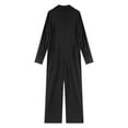 thumbnail image 4 of Aiihoo Women's Mechanic Work Utility Coveralls Dungarees Flight Suit Jumpsuit Black XL, 4 of 7