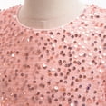 thumbnail image 6 of FDDMis Teen Christmas Dress Semi Formal Wedding Guest Dress Girls Dress Size 6 Girls Up Clothes Size 7-8 Thanksgiving Outfit Toddler Size 5 Girls, Pink 6-7 Years, 6 of 7