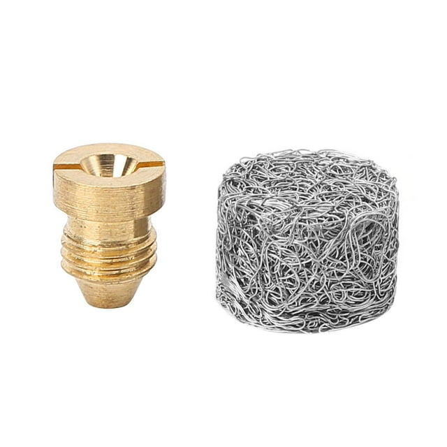 2pcs Foam Cannon Orifice Nozzle Tips,Foam Maker,1.0/1.2mm Thread Nozzle maker pressure 1.0mm