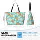 thumbnail image 4 of Disketp Cute Sloth on Floral Tree Bolsa de Playa de Gran Capacidad, Bolso Impermeable y a Prueba de Arena para Mujer, Ideal para Playa, Piscina y Natación, 4 of 7