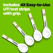 Cystex UTI Test Strips for Women, At-Home Urinary Tract Test, 4ct