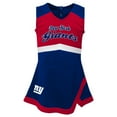 thumbnail image 2 of Girls Toddler Royal New York Giants Cheer Captain Dress with Bloomers, 2 of 4