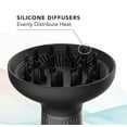 thumbnail image 5 of Diffuser Hair Dryer for Curly Hair – Ionic Technology Hair Dryer with Adjustable Heat & Speed Settings for Frizz-Free, Defined Curls,Lightweight Hair Dryer,Wavy And Curly Hair, 5 of 9
