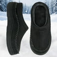 thumbnail image 2 of Chaussons d'Intérieur Chauds pour Femmes, Chaussons en Peluche, Chaussons d'Hiver pour Dames, Chaussons Douillets pour la Maison, à Enfiler, Chaussons d'Intérieur Chauds pour Femmes, 2 of 9