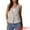 Beige, variant on DARING DIVA Women's Casual Linen Vest Loose Lightweight Waistcoat XS Beige