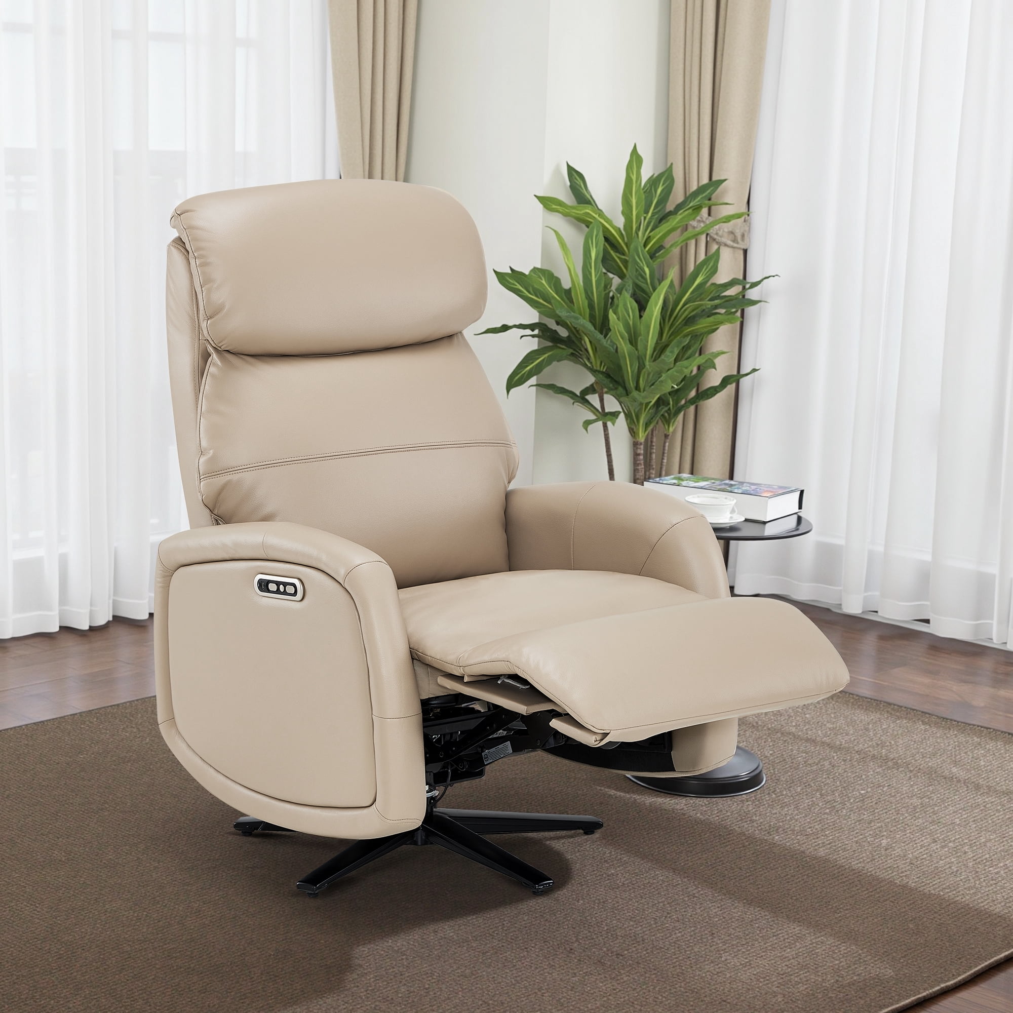 MCombo Dual Motor Power Swivel Recliner Lounge Chair for Living Room & Bedroom