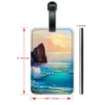 thumbnail image 2 of Cliffside Sunrise - Luggage ID Tags / Suitcase Identification Cards - Set of 2, 2 of 5