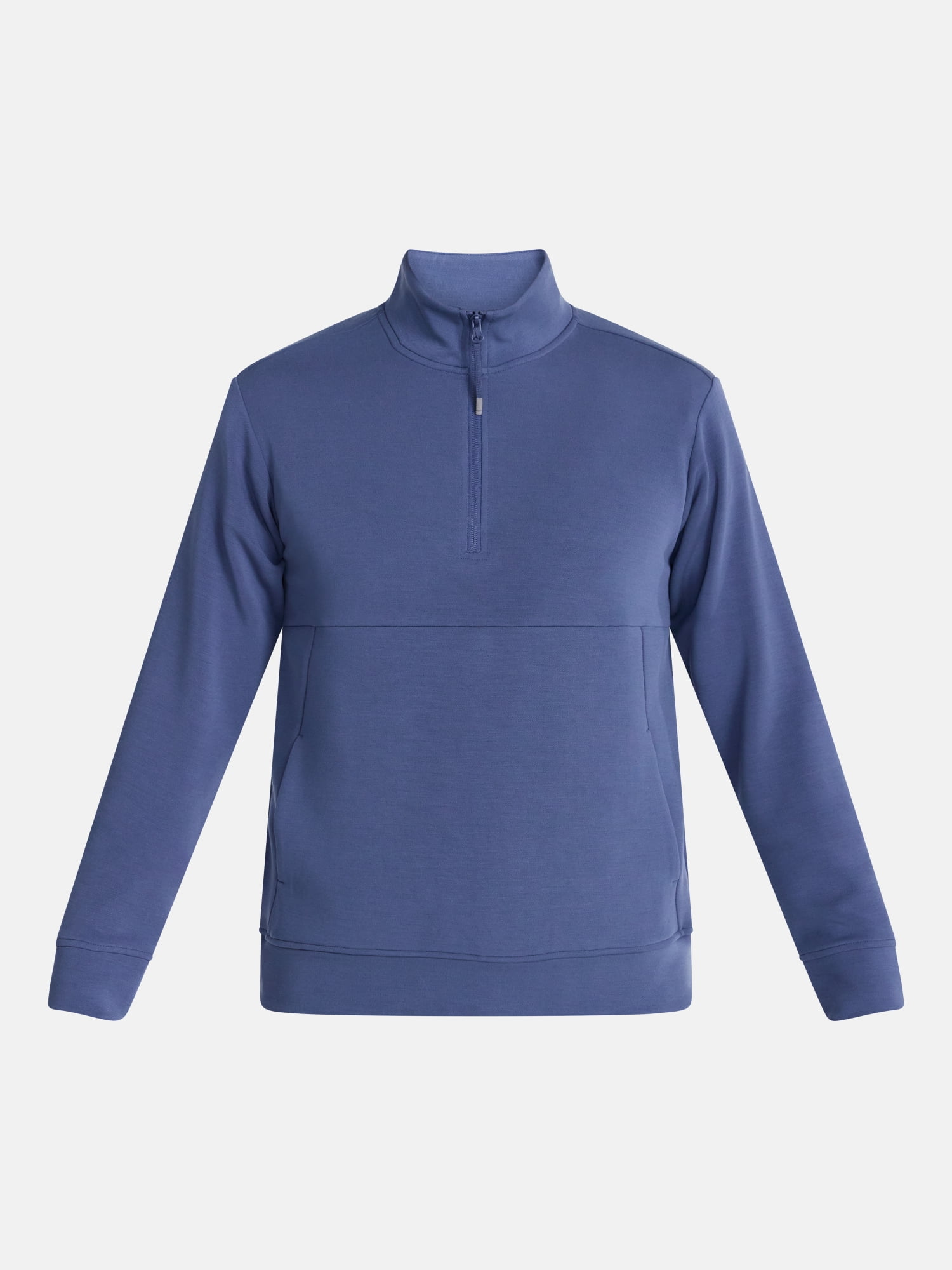 Avia Men's Twill ScubaKnit Quarter Zip Pullover Sweatshirt, Sizes XS-4XLT