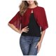 thumbnail image 2 of Cárdigan de mujer de moda de manga larga con cuello redondo, blusa informal, cárdigan, abrigo para mujer, 2 of 9