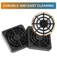 thumbnail image 5 of 2 Pieces Dustproof PC Fan Dust Filter Computer Fan Filter Grills Guard Plastic Mesh Cover for 40mm PC Case Fan, 5 of 7