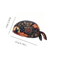4th of July Decoration,250th Anniversary Biker Headwrap – Patriotic ...