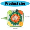 thumbnail image 3 of Snuffle Toy for Rabbits Treat Dispensing Toy Puzzle Mat Feeders Toy for Slow Feeding for Puppies Foraging Skills, 3 of 9