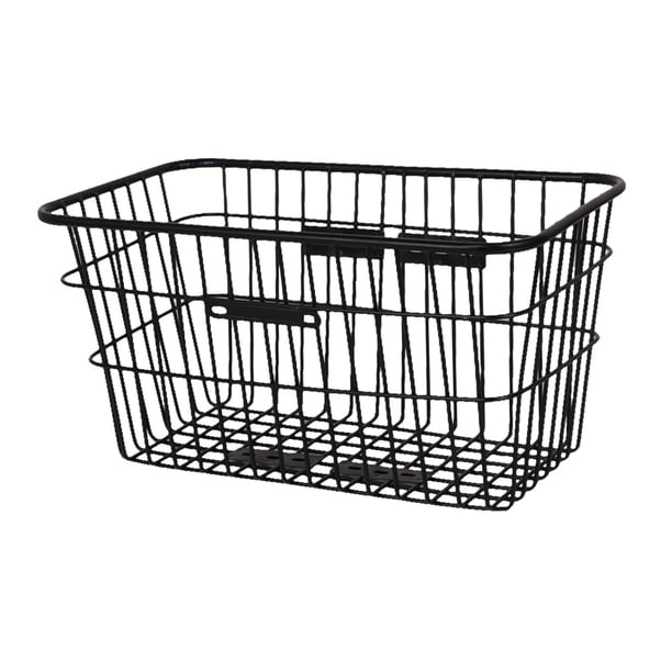 Cesta de bicicleta Cesta de cuadro de bicicleta Caja de almacenamiento Espacio grande Adultos Estante de carga de bicicleta Cesta de