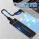 thumbnail image 3 of M2 SSD Case M.2 NVMe SATA SSD Enclosure USB 3.1 Type C Gen2 10Gbps Tool Free M.2 NVMe NGFF Solid State Drive Box, 3 of 5