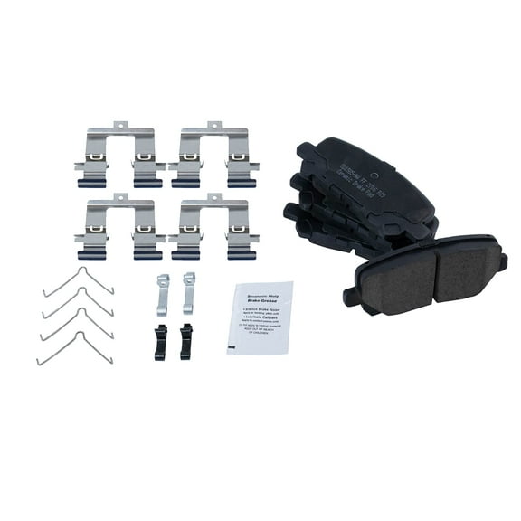 TRQ Rear Premium Posi Ceramic Disc Brake Pad Set for 12-15 Honda Pilot SUV New BFA73511 Fits select: 2011-2017 HONDA ODYSSEY, 2007-2013 ACURA MDX