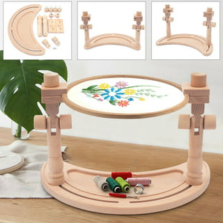 Adjustable Embroidery Hoop Seat Stand - Stitched Modern