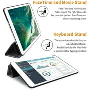 iPad Pro 9.7 2016 Case A1673 MLMP2LL/A MM172LL/A MLMN2LL/A MLMQ2LL/A A1674 A1675 MLMW2LL/A MLMX2LL/A MM192LL/A MLMV2LL/A MLN02LL/A MLMY2LL/A MLN12LL/A MM1A2LL/A MLPX2LL/A MLPY2LL/A MLPW2LL/A - Black