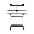 thumbnail image 7 of Adjustable Mobile Standing Desk with 4-Tier Storage, Height Adjustable from 3.12 to 4.59ft, Perfect for Home, Office, and Study Use, 7 of 7