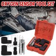 thumbnail image 4 of High Quality Tool Automotive O2 Oxygen Sensor Socket, Solid Cast Steel Construction Offset Crowfoot Socket Wrench for Easy Access to Sensors, Thread Chaser Tool Set for Assembling, 4 of 5