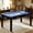 BLACK, variant on HABUTWAY Coperat Solid Wood Board Game Table with LED Lights for 4-6 Players, 54" x 31" Play Area Multi-Function Dining Table with Game Mat-Black