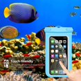 thumbnail image 4 of Funda impermeable para teléfono Funda impermeable para teléfono Funda impermeable, azul, 4 of 5