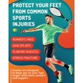 thumbnail image 2 of Plantillas deportivas que absorben los golpes CRUVHEAL para hombres y mujeres, 2 of 7