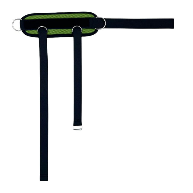 Accesorio de correas de tobillo portátiles Correa de tobillo Pierna Entrenamientos de cadera de tobillo para mujeres, interior, yoga, Verde 1 piezas DYNWAVEMX Correas de tobillo