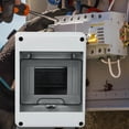 thumbnail image 4 of Caja de protección de distribución, disyuntor de pared, resistencia al impacto, caja de conexiones electrónica impermeable, caja eléctrica Cola Cortacircuitos, 4 of 7