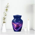 thumbnail image 6 of JAGASY Purple Mountain Urn for Ashes Adult Male & Female - Keepsake Urn for Ashes for Women - Small Urns for Mother & Father - Tiny Urns for Mom - (3 Inch), 6 of 7