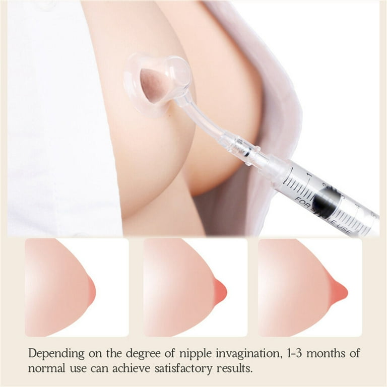 Nipple Extractor Large Suction Corrector Puller Correction Cup  Breastfeeding Aid for Flat Inverted Nipples 
