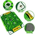 thumbnail image 3 of Snuffle Mat for Dogs Football Field Design 30x20Inches Sniffing Mat Smell Training Slow Eating Stress Relief Natural Foraging Skills Drain Energy Dog Treat Dispenser, 3 of 7