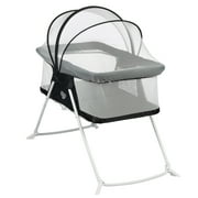 Cosco Kids Sleep Spot Baby Bassinet, Portable Bassinet for Baby, Noir Dot
