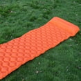thumbnail image 2 of Jacenvly - Liquidación de accesorios para coche para mujer, colchoneta inflable para acampar al aire libre, portátil, plegable, para dormir en el coche, colchón inflable ligero para pies, almohadilla, 2 of 3