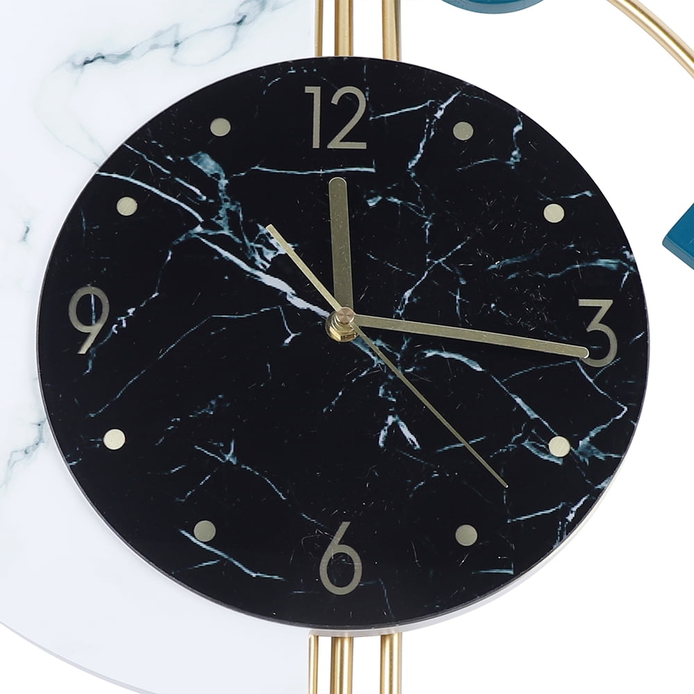 22 in Modern Wall Watch Clock Quartz Silent Hanging Clock Nordic Style Home Decor, Wall Clock For Living Room, Bedroom, Study, Outdoor, Dining Room, Porch, Balcony