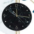 thumbnail image 3 of 22 in Modern Wall Watch Clock Quartz Silent Hanging Clock Nordic Style Home Decor, Wall Clock For Living Room, Bedroom, Study, Outdoor, Dining Room, Porch, Balcony, 3 of 14