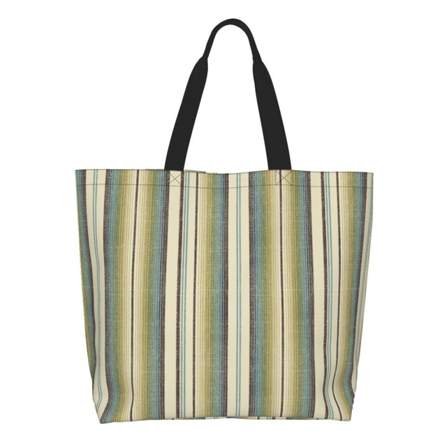 Easygdp Colourful stripes Bolsas Tote para Mujer, Bolsos de Hombro para Viaje, Bolsos de Mano de Gran Capacidad para Compras y Trabajo