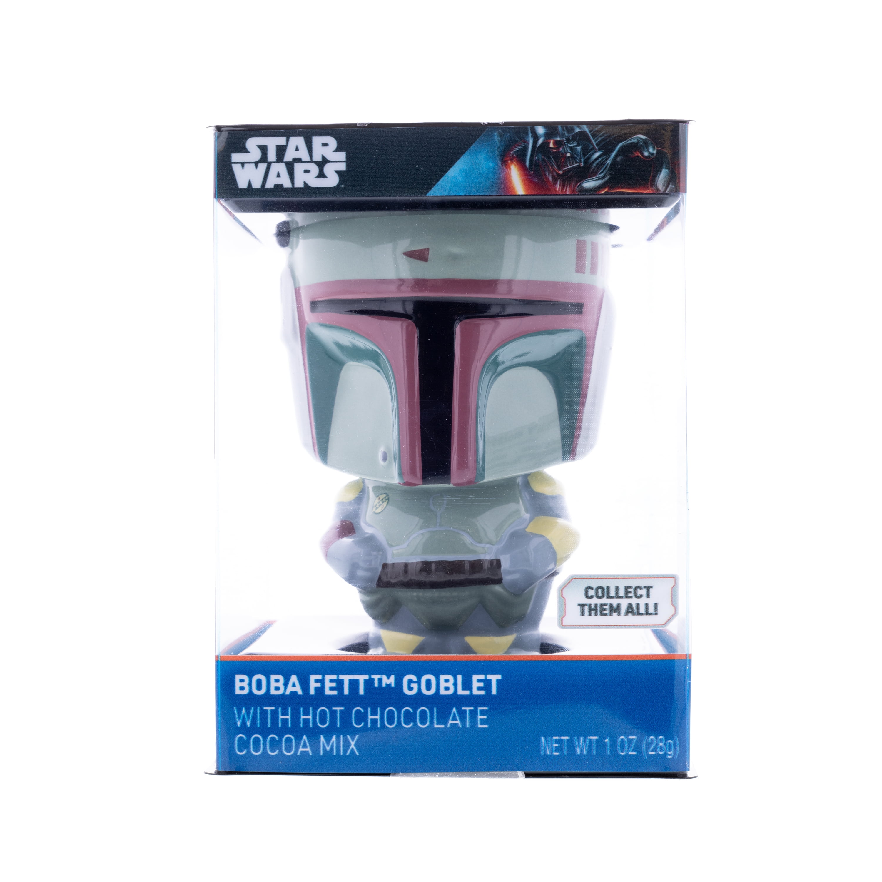 Star Wars Goblet with 1 OZ Hot Chocolate Hot Cocoa Mix - Boba Fett