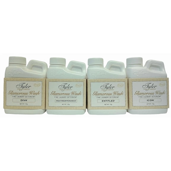 Tyler Candle Company - Glamorous Wash - Diva, High Maintenance, Entitled, Icon - 112g / 4oz