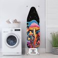 thumbnail image 4 of HELLHERO Ironing Board Cover, Standard Size Iron Board Covers with Heavy Duty Adjustable Elastic Edges, Heatproof Ironing Board Covers for Smooth Ironing(Mushrooms, 15"x54"), 4 of 6