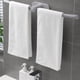 thumbnail image 5 of Advancent Soporte para almacenamiento de toallas, colgador en forma de T de succión de pared, organizador fuerte para ahorrar espacio, accesorios de Juegos de accesorios de baño Gris Advancent  HA065569-03, 5 of 6
