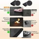 thumbnail image 4 of Advancent Alfombrilla para chimenea Stay Protect para máxima resistencia al calor, adecuada para muchos entornos, almohadilla para hogar Utensilios de cocina negro 39*47 pulgadas, 4 of 6