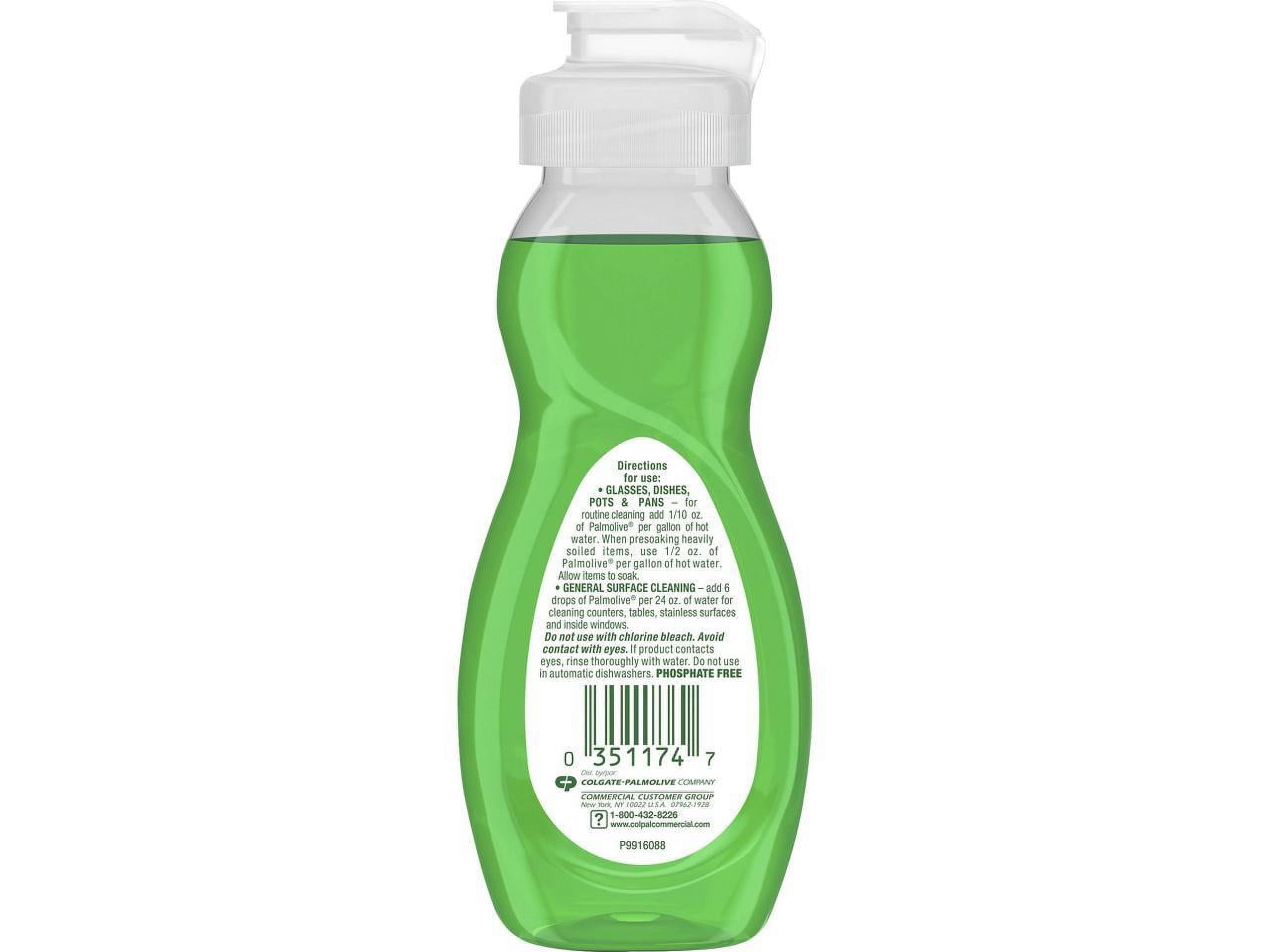 Palmolive Dishwashing Liquid, Original Scent, 3oz Bottle, 72/Carton