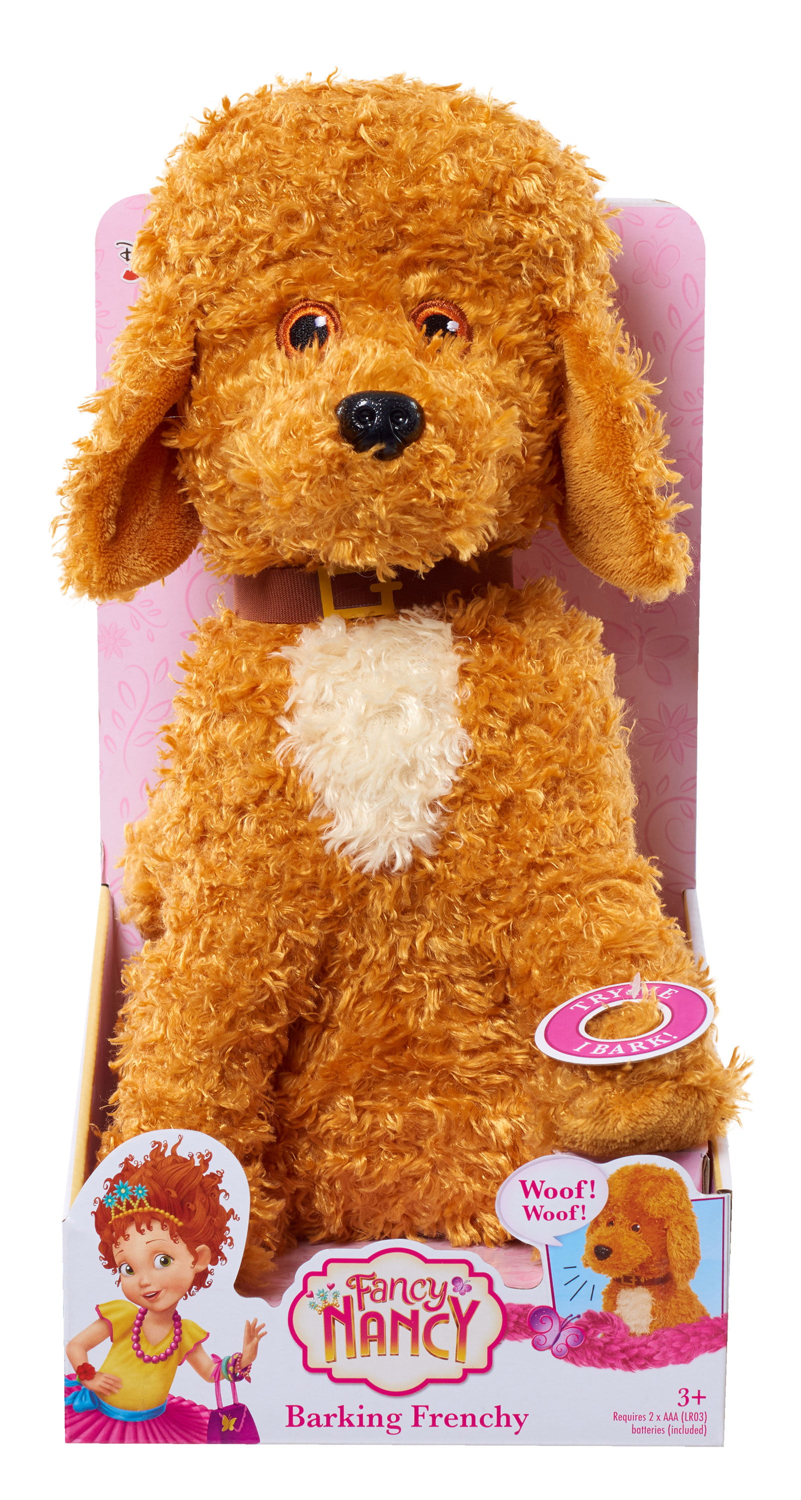 16b Disney Junior Fancy Nancy Barking Frenchy Plush Dog for sale online