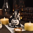 thumbnail image 4 of BKER Halloween Pattern Decoration House Decoration Witch Skeleton Resin Crafts Party Decoration Props, 4 of 4