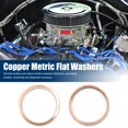 thumbnail image 2 of 17mm Inner Dia Copper Washers Car Engine Sealing Gaskets Plate Rings 20pcs, 2 of 5