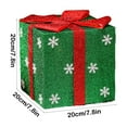 thumbnail image 3 of IGEED Christmas Gift Box,Christmas Ornaments Decoration,DIY Accessories Christmas Tree Decoration,Holiday Dress Up Supplies,Boxes for Christmas Home Decorations, 3 of 6