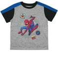 thumbnail image 4 of Spiderman Boys 3 Pack Character Short Sleeve Tees, Toddler, 4 of 4
