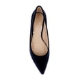 thumbnail image 5 of Jewel Badgley Mischka Enola Velvet Kitten Heel Pumps, 5 of 7